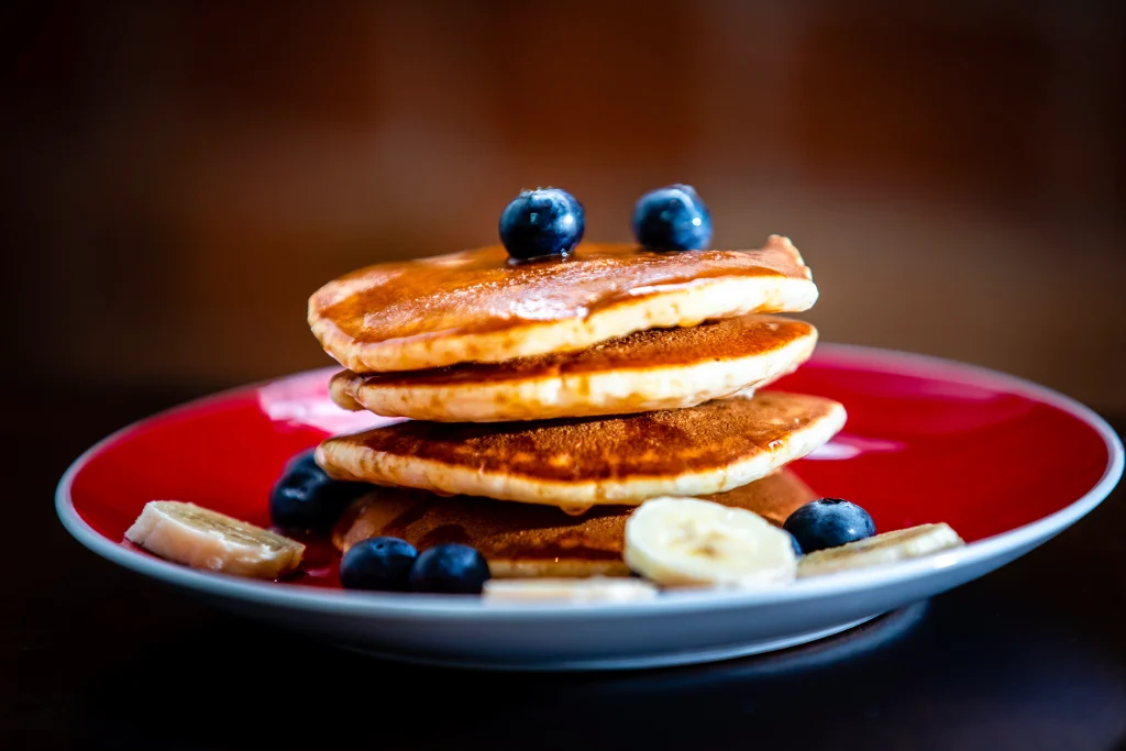 Banana Oatmeal Pancakes